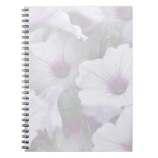 Roze en witte holte notitieboek (Voorkant)