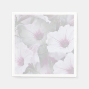 Roze en witte holte servet