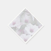 Roze en witte holte servet (Hoek)