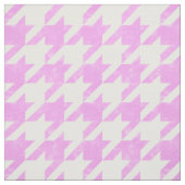 Roze en witte hond stof (Swatch)