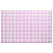 Roze en witte hond stof (Fat Quarter)