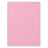 Roze en witte hond tafelkleed (Voorkant)