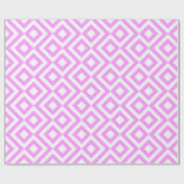 Roze en witte kaas cadeaupapier (Vlak)