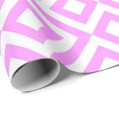 Roze en witte kaas cadeaupapier (Rol Hoek)