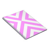 Roze en witte kaas notitieboek (Rechterzijde)