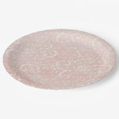  roze en witte kant Shabby Chic Paper Bord (Gekanteld)