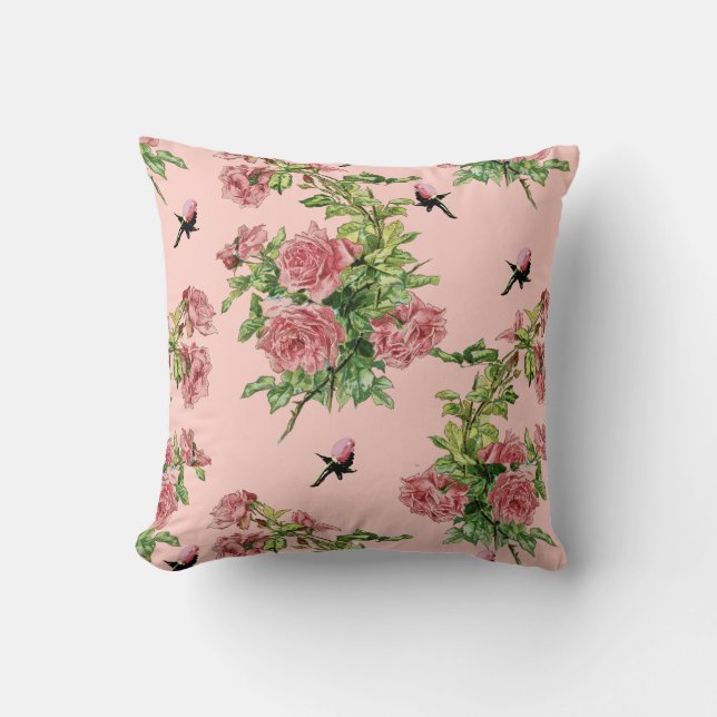 Roze en witte katalysatoren kussen (Voorkant)