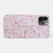 Roze en witte Koeienhuid Western land Case-Mate iPhone Case (Achterkant (horizontaal))
