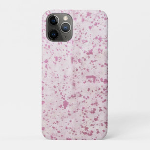 Roze en witte Koeienhuid Western land Case-Mate iPhone Case