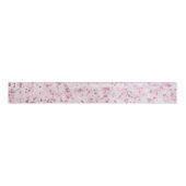 Roze en witte Koeienhuid Western land Grosgrain Lint (Voorkant)