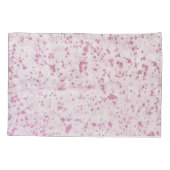 Roze en witte Koeienhuid Western land Kussensloop (Achterkant)