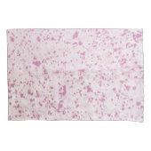 Roze en witte Koeienhuid Western land Kussensloop (Voorkant)