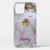 Roze en witte krab Apple bloesems Case-Mate iPhone Case (Achterkant)