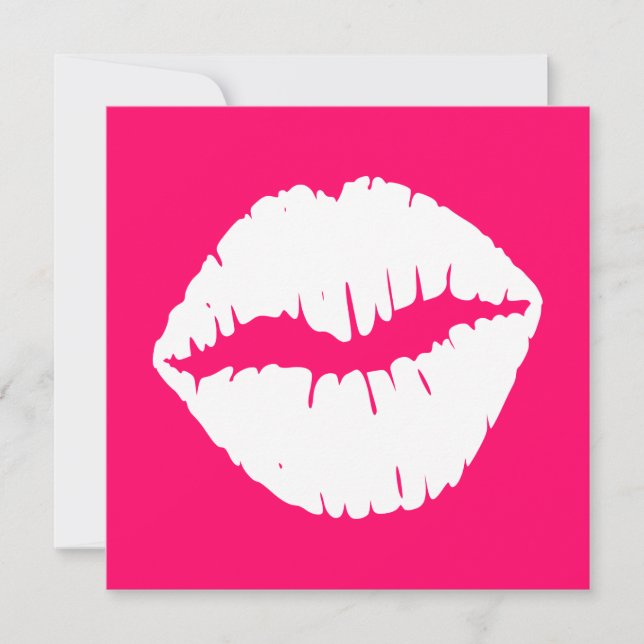 Roze en Witte Kus (Voorkant)
