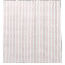 Roze en Witte Lace Stripe  Stijl