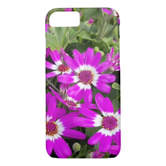 roze en witte maaltijd Case-Mate iPhone case (Achterkant)