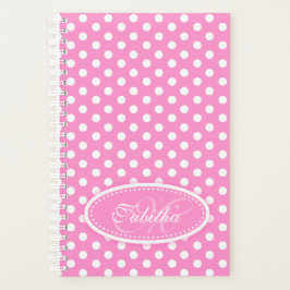 Roze en witte maatschapstip planner