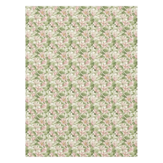  roze en witte Magnolia's Tafelkleed (Voorkant)