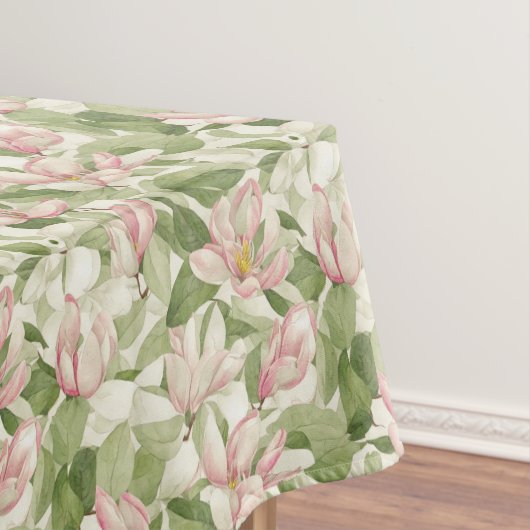  roze en witte Magnolia's Tafelkleed (Voorbeeld)