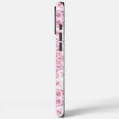 Roze en Witte Mandala Patroon Ontwerp Case-Mate iPhone Case (Achterkant / Links)