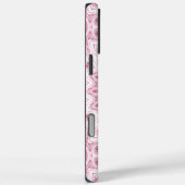 Roze en Witte Mandala Patroon Ontwerp Case-Mate iPhone Case (Achterkant / Rechts)