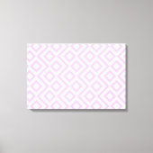 Roze en witte mander canvas afdruk (Voorkant)