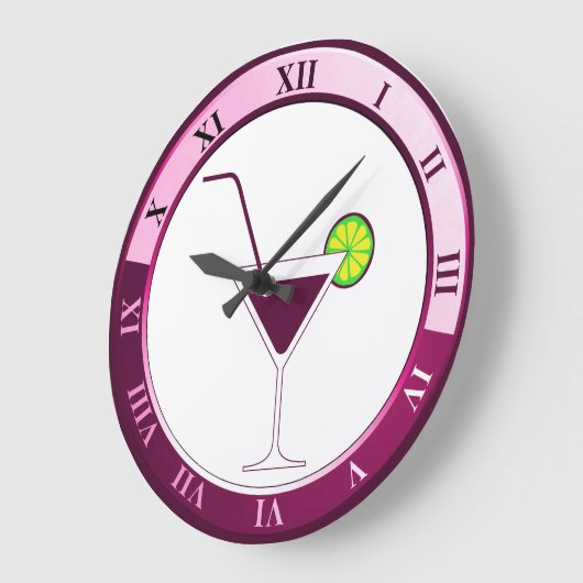 Roze en witte Martini Bar Grote Klok (Hoek)