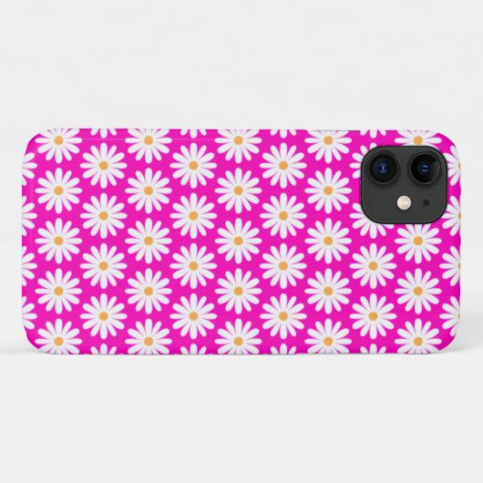 Roze en witte melkventilator Case-Mate iPhone case (Achterkant (horizontaal))