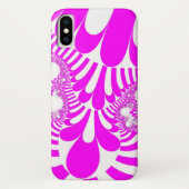 Roze en witte mod Case-Mate iPhone case (Achterkant)