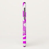 Roze en witte mod Case-Mate iPhone case (Achterkant/links)