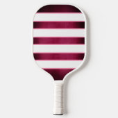 Roze en witte monogram pickleball-paddle pickleball paddle (Achterkant)