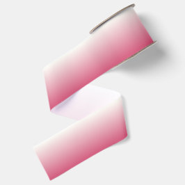 Roze en witte Ombre Grosgrain Lint