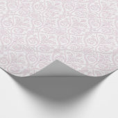 Roze en witte papiergift - omloop cadeaupapier (Hoek)