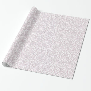 Roze en witte papiergift - omloop cadeaupapier