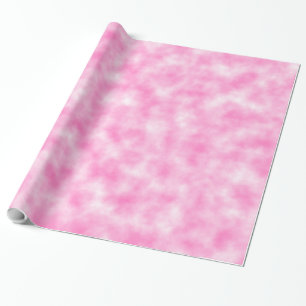 Roze en witte pasta-Stropdas-kleurstof gekleurde w Cadeaupapier