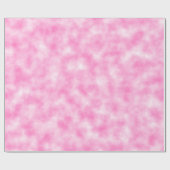 Roze en witte pasta-Stropdas-kleurstof gekleurde w Cadeaupapier (Vlak)