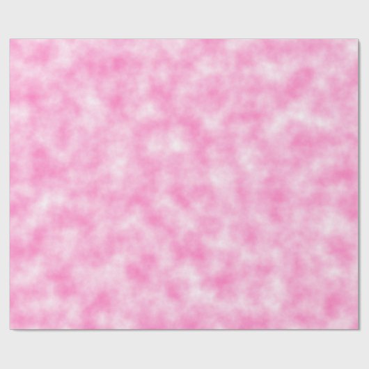 Roze en witte pasta-Stropdas-kleurstof gekleurde w Cadeaupapier (Vlak)