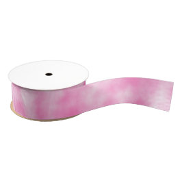 Roze en witte pasta-Stropdas-kleurstof gekleurde w Grosgrain Lint