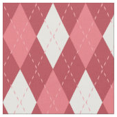 Roze en witte patronen stof (Close Up)