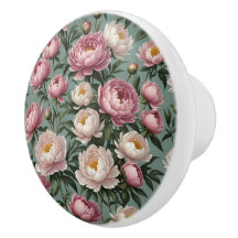 Roze en witte pioenrozen bloemen