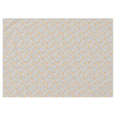 Roze en witte plakkers op lichtgrijs tafelkleed (Voorkant (Horizontaal))