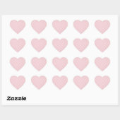 Roze en Witte Polka Dots Sticker (Vel)