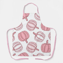 Roze en witte pompoen keukenplatform