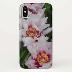 Roze en witte pony bloemen Case-Mate iPhone case