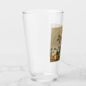 Roze en witte pony bloemen (nog steeds volgroeide  glas (Rechts)