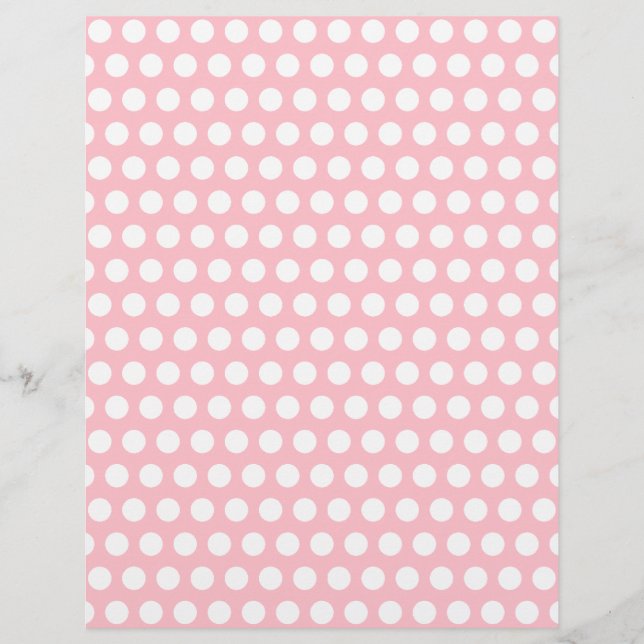 Roze en witte pooldots (Voorkant)