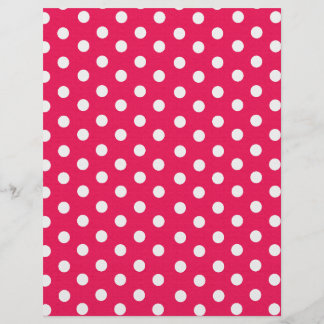 Roze en witte pooldots