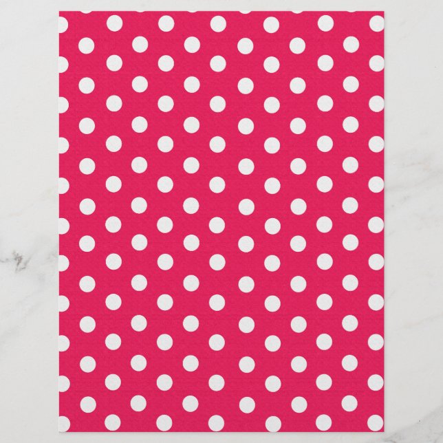 Roze en witte pooldots (Voorkant)