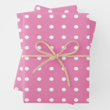 Roze en witte pooldots