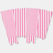 Roze en Witte Popcorn Verjaardagsfeestje Bedankdoosjes (Ongevouwen)